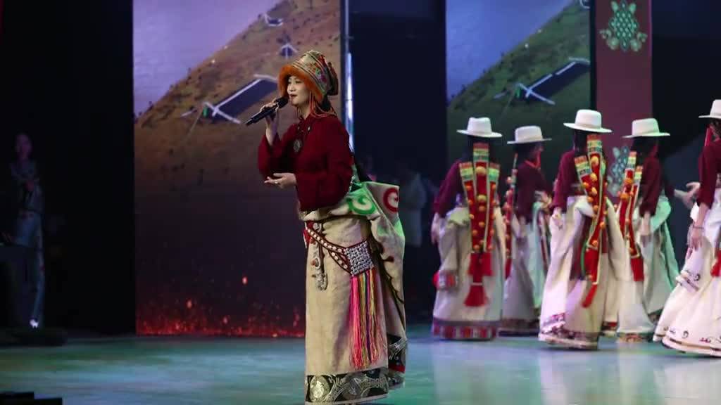 Singing clip of Tibetan song