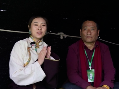 Singing clip of Tibetan song