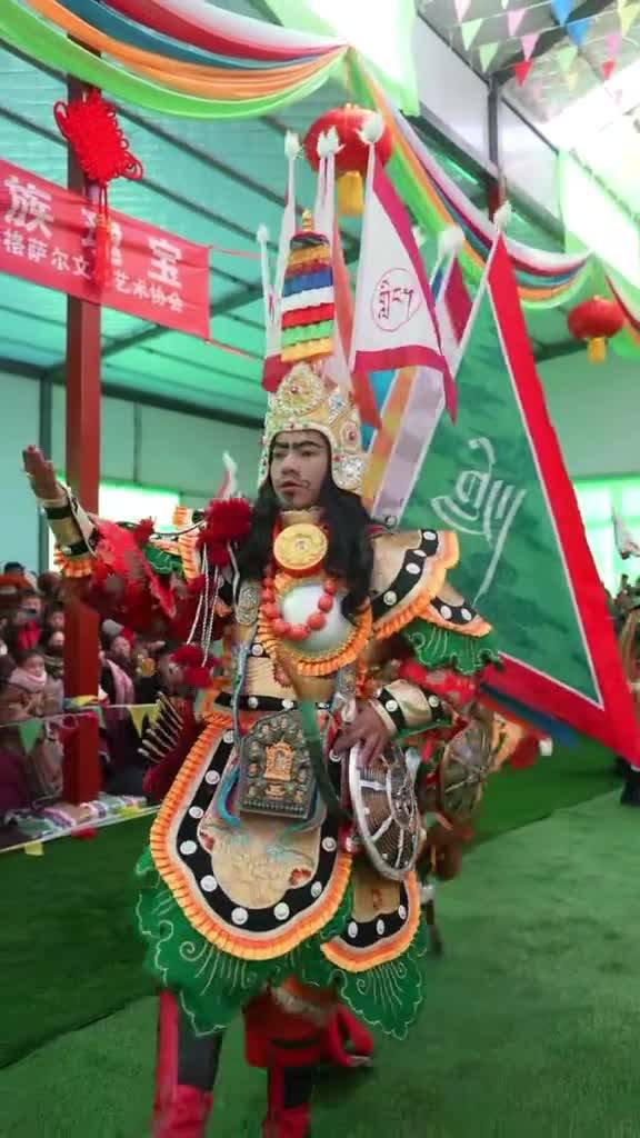 The art of Epic of King Gesar chanting from Garze's Chaggo County