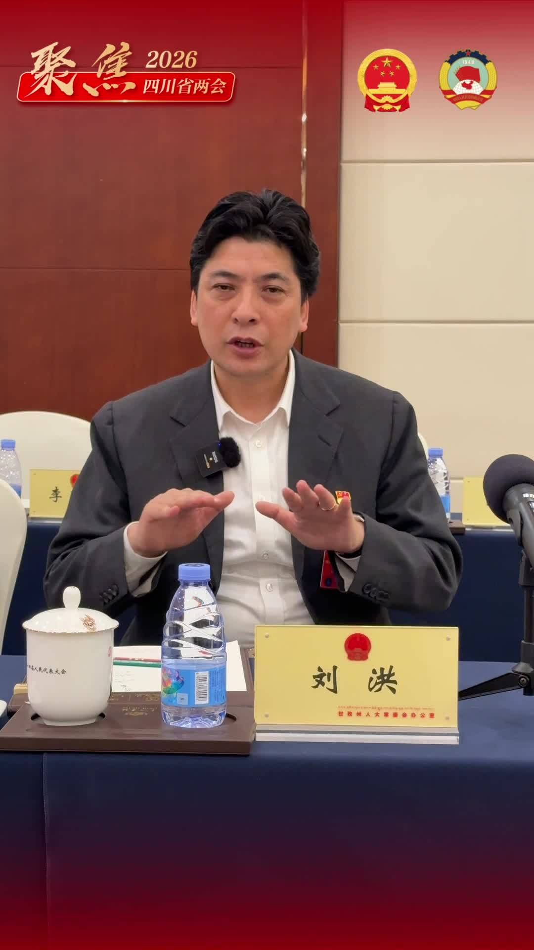 Liu Hong, a deputy to the 14th People's Congress of Sichuan Province said, 