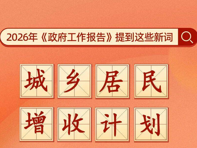 划重点！今年《政府工作报告》提到这些新词