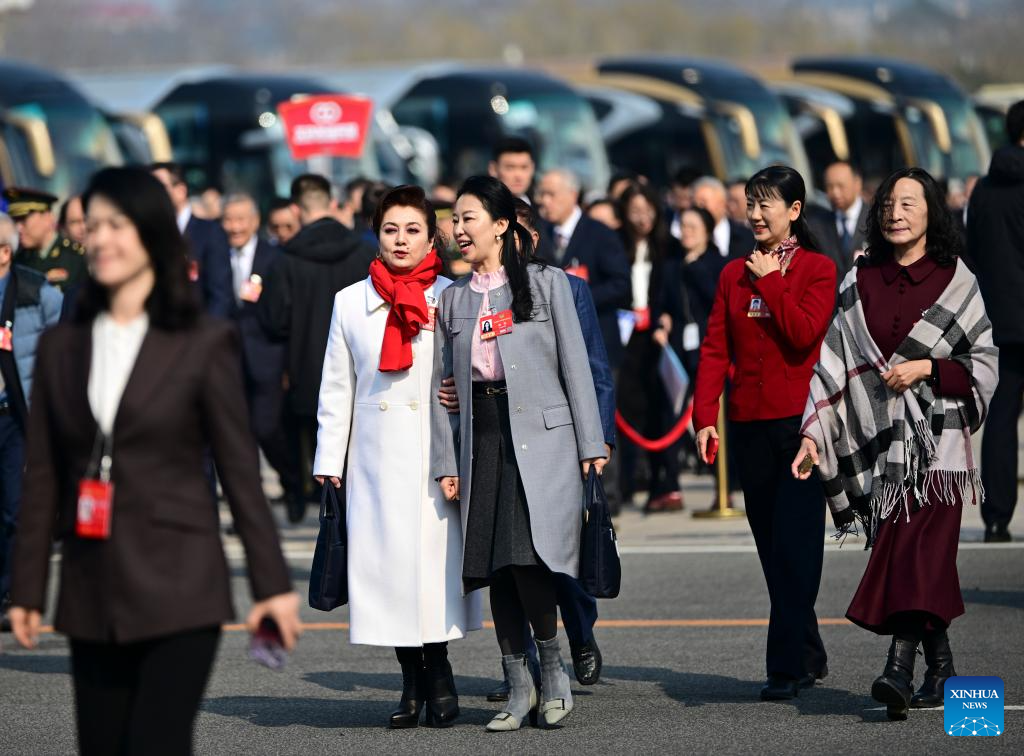 In pics: female lawmakers, political advisors at China's annual 