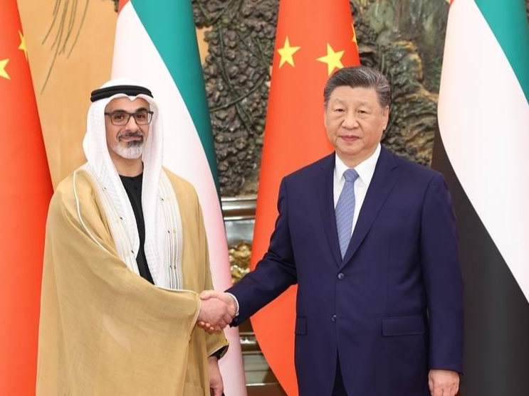 习近平会见阿联酋阿布扎比王储哈立德