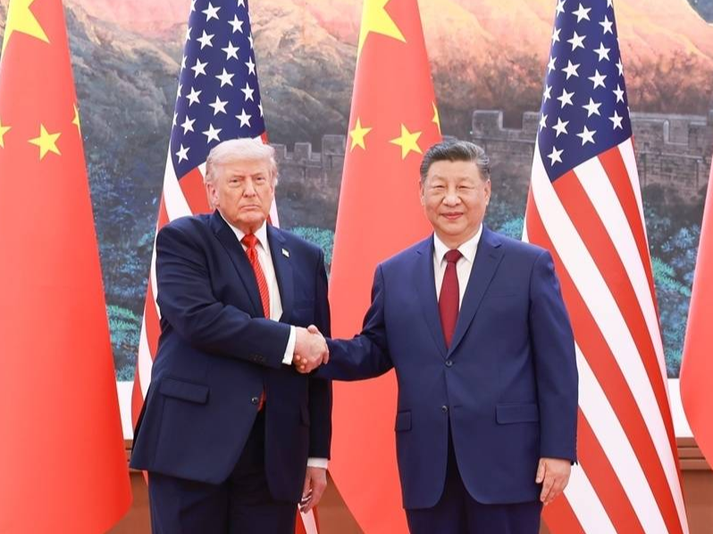 习近平同美国总统特朗普会谈