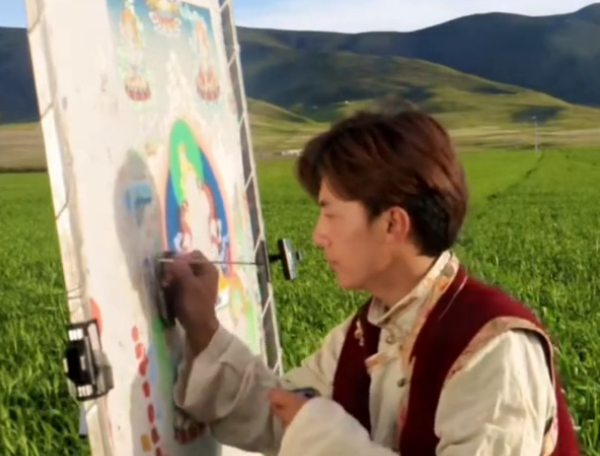 14 Years, One Wish: The Thangka Artist Who Wants to Be Seen