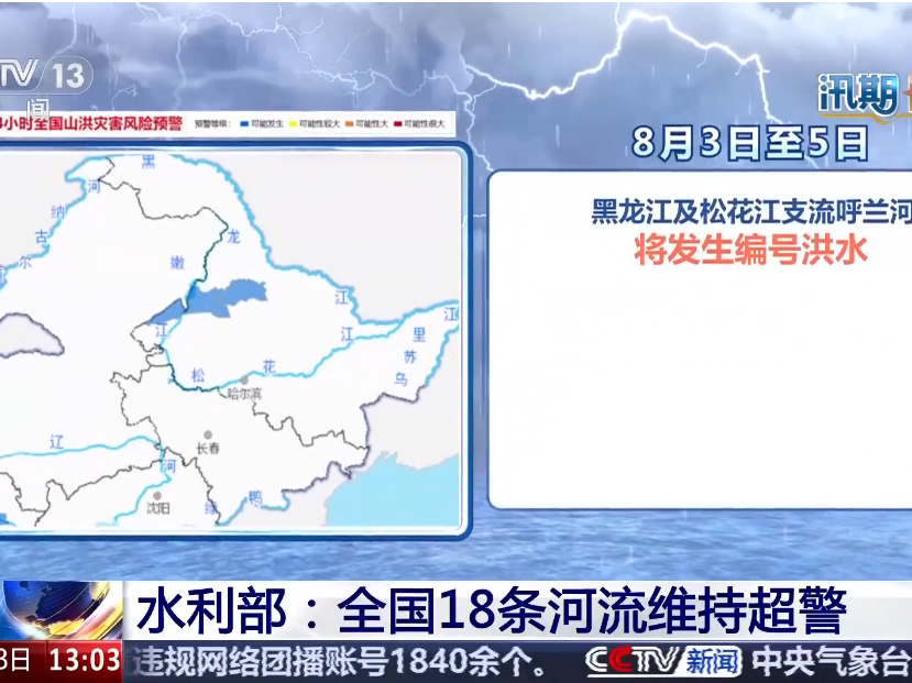 水利部:四川渠江支流恩阳河等18条河流维持超警,重庆局地需防范山洪灾害