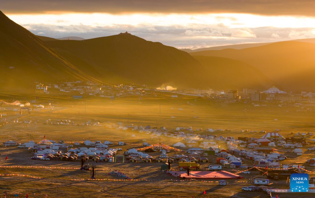 Tent festival held in Shiqu County, China's Sichuan