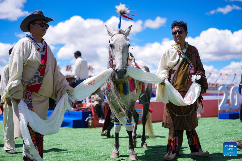 Nagqu Horse Racing Festival 2026 kicks off in China's Xizang