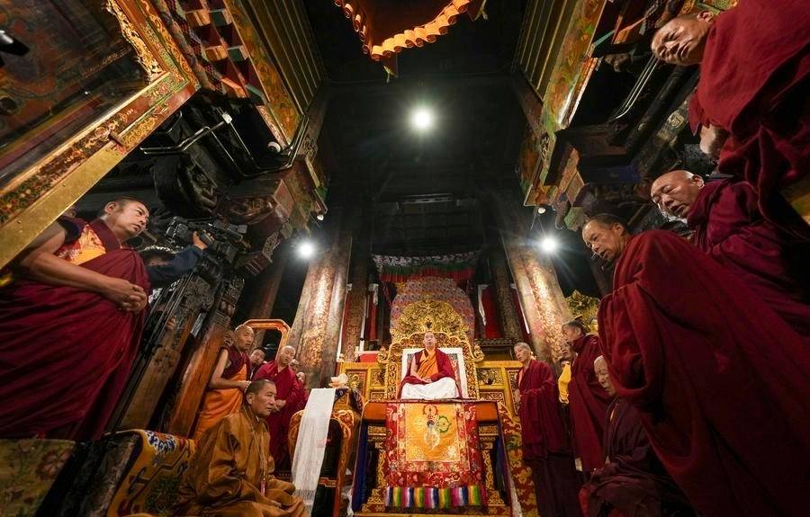 Panchen Rinpoche performs duties, carries out Buddhist, social activities in China's Xizang
