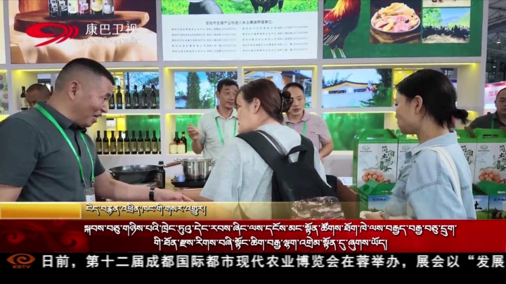 སྐབས་བཅུ་གཉིས་པའི་ཁྲེང་ཏུའུ་དེང་རབས་ཞིང་ལས་དངོས་མང་སྟོན་ཚོགས་ཐོག་ཁེ་ལས་བརྒྱད་བརྒྱ་བཅུ་དྲུག་གི་ཐོན་རྫས་རིགས་བཞི་སྟོང་ཆིག་བརྒྱ་ལྷག་འགྲེམ་སྟོན་དུ་ཞུགས་ཡོད།