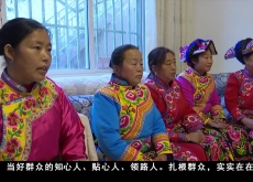 བོད་འབྲེལ་ས་ཁུལ་ཁག་གི་མི་རིགས་སོ་སོའི་ལས་བྱེད་མང་ཚོགས་ཀྱིས་སྐབས་བཅུ་བཞི་པའི་རྒྱལ་ཡོངས་དམངས་ཆེན་གྱི་གྲོས་ཚོགས་ཐེངས་དང་པོའི་འགོ་ཚུགས་གྲོས་ཚོགས་ལ་བལྟས།