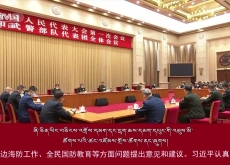 ཞི་ཅིན་ཕིང་བཅིངས་འགྲོལ་དམག་དང་དྲག་ཆས་དམག་དཔུང་གི་འཐུས་མི་ཚོགས་པའི་ཚང་འཛོམས་གྲོས་ཚོགས་ནང་ཞུགས།