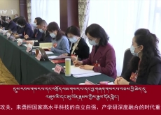 དུས་རབས་གསར་པ་དང་བགྲོད་ལམ་གསར་པ་དང་བྱ་གཞག་གསར་པ་བཅས་ཀྱི་ཆེད་དུ་འཐུས་མི་དང་ཨུ་ཡོན་རྣམས་ཀྱིས་རྒྱལ་དོན་གླེང་།