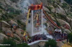 Shoton Festival in Lhasa