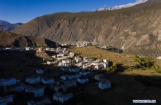 Rural scenery of Xiangcheng County, SW China's Sichuan
