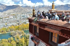In pics: annual renovation of Potala Palace in Lhasa