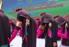 Highlight of the guozhuang dance competition held in Chaggo, Sichuan's Garze II