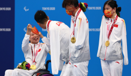 China tops medal tally with 3 more golds at Tokyo Paralympics