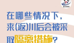 春节回家，什么情况来（返）川需要隔离？一图读懂
