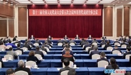 四川代表团举行全体会议，推选彭清华为团长，黄强等为副团长