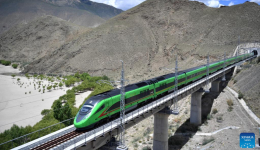 Fuxing bullet train expected to run on Qinghai-Tibet Railway: media report