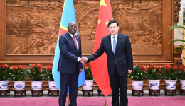 Chinese FM meets DRC vice PM