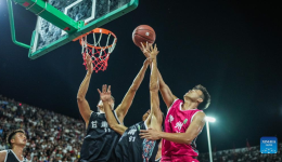 Village basketball competition kicks off in SW China's Guizhou