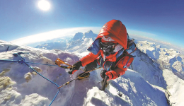 First man with AS scales world's highest mountain