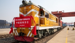 China-Europe freight train services expand in first 5 months