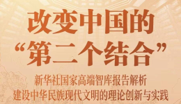 改变中国的“第二个结合”——新华社国家高端智库报告解析建设中华民族现代文明的理论创新与实践