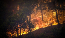 Greece evacuates thousands of tourists in Rhodes Island as wildfire rages
