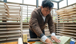 西藏林芝：搬迁村的藏纸“致富经”