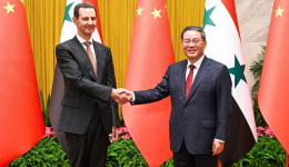 Chinese premier meets Syrian president in Beijing