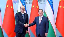 Chinese premier meets with Uzbek PM