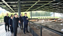 Xi inspects Jingdezhen, Shangrao in east China's Jiangxi Province