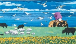 Tibetan carpet industry thrives through innovation in NW China's Qinghai