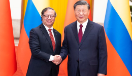 Xi holds talks with Colombian president, elevating ties to strategic partnership