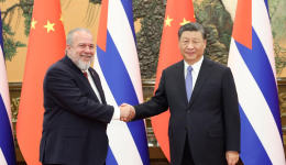 Xi meets Cuban prime minister, calling for further strategic coordination