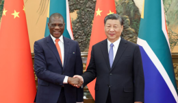 Xi meets South African deputy president