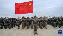 2023ལོའི་ཞི་བདེའི་མཛའ་བརྩེ་ཞེས་པའི་རྒྱལ་ཁབ་མང་བོའི་མཉམ་འབྲེལ་དམག་དོན་སྦྱོང་བརྡར་སྤེལ་མགོ་བརྩམས།