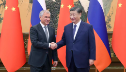 Xi meets chairman of Russian State Duma