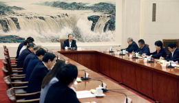 China's top legislator attends symposium with lawmakers