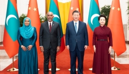 China, Maldives upgrade ties as presidents hold talks
