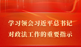学习领会习近平总书记对政法工作的重要指示