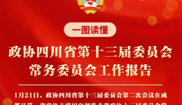 一图读懂丨政协四川省第十三届委员会常务委员会工作报告