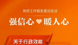 海报丨政府工作报告里的这些话，强信心、暖人心！