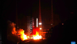 China launches high-orbit internet services satellite