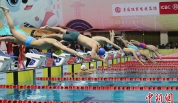 2024年全国春季游泳锦标赛在青岛拉开帷幕