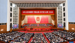 Xi attends plenary meeting of NPC annual session