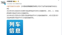 青藏铁路加开临时旅客列车